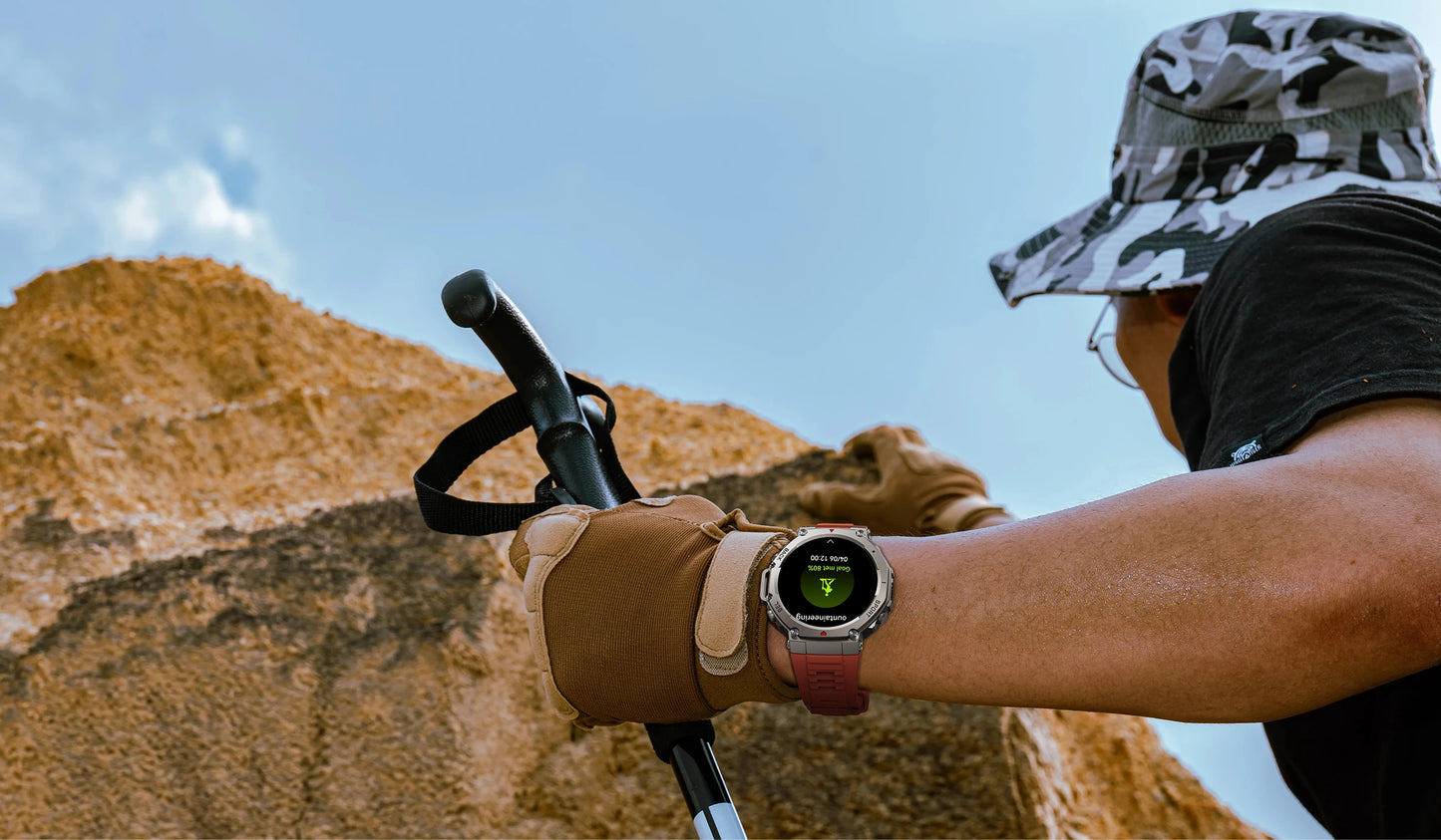New T-Rex3 GPS Smart Watches 2025 for Xiaomi IOS Military Smartwatch Men 10ATM Waterproof 170 Sport Modes Built-in GPS BT Call
