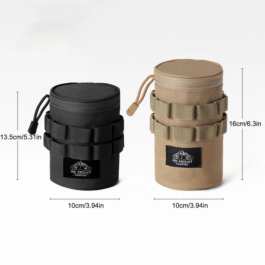 Travel Storage Bag Lightweight Sundries Storage Bag with Hanging Holes Camping Accessory Bag with Handle for Outdoor Travel