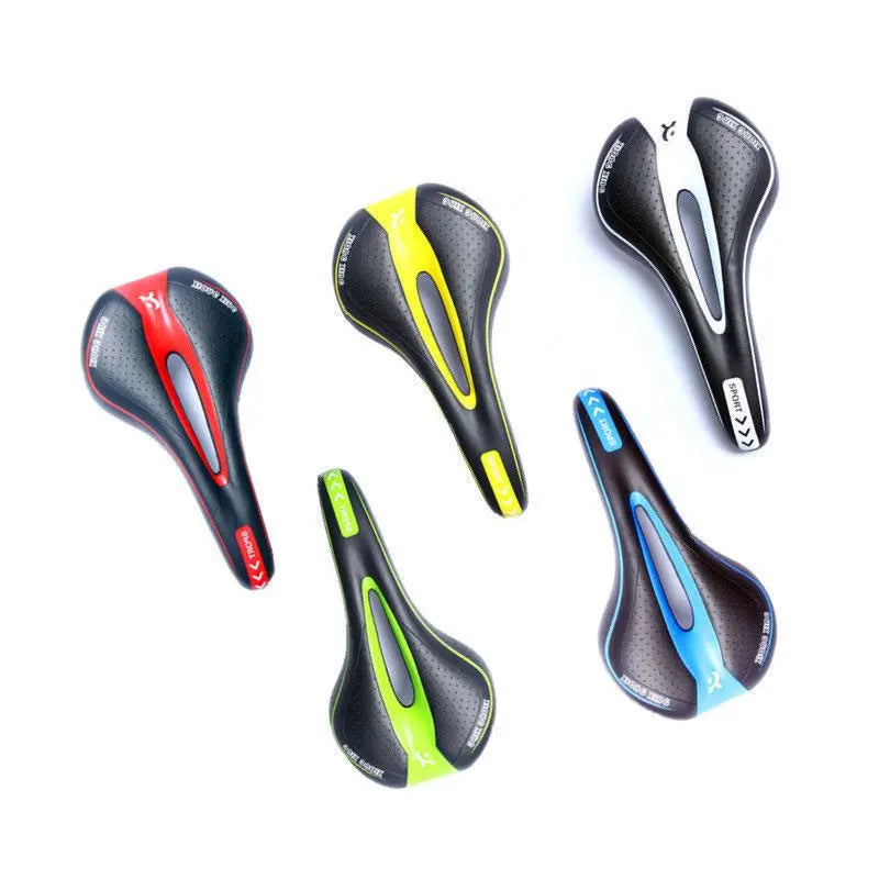 Bicycle Mountain Bike Saddle Hollow Super Comfortable Road Mountain Bike Sports Soft Seat Cushion Replacement Bike Seat