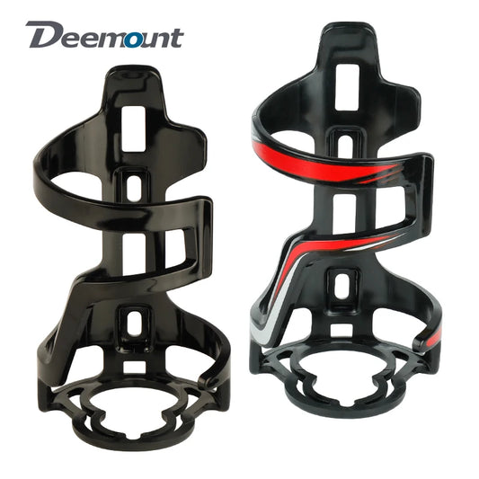 Deemount Bicycle Water Bottle Holder 65mm PC Mold-in Plastic Bottle Cage Carrier Rack Light Weight  Cycling Parts BKG-008