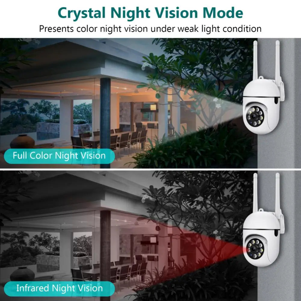 Wifi Camera YCC365 Plus Smart 4X Digital Zoom AI Human Detect Wireless Camera Security Surveillance CCTV With 1080P IP Camera