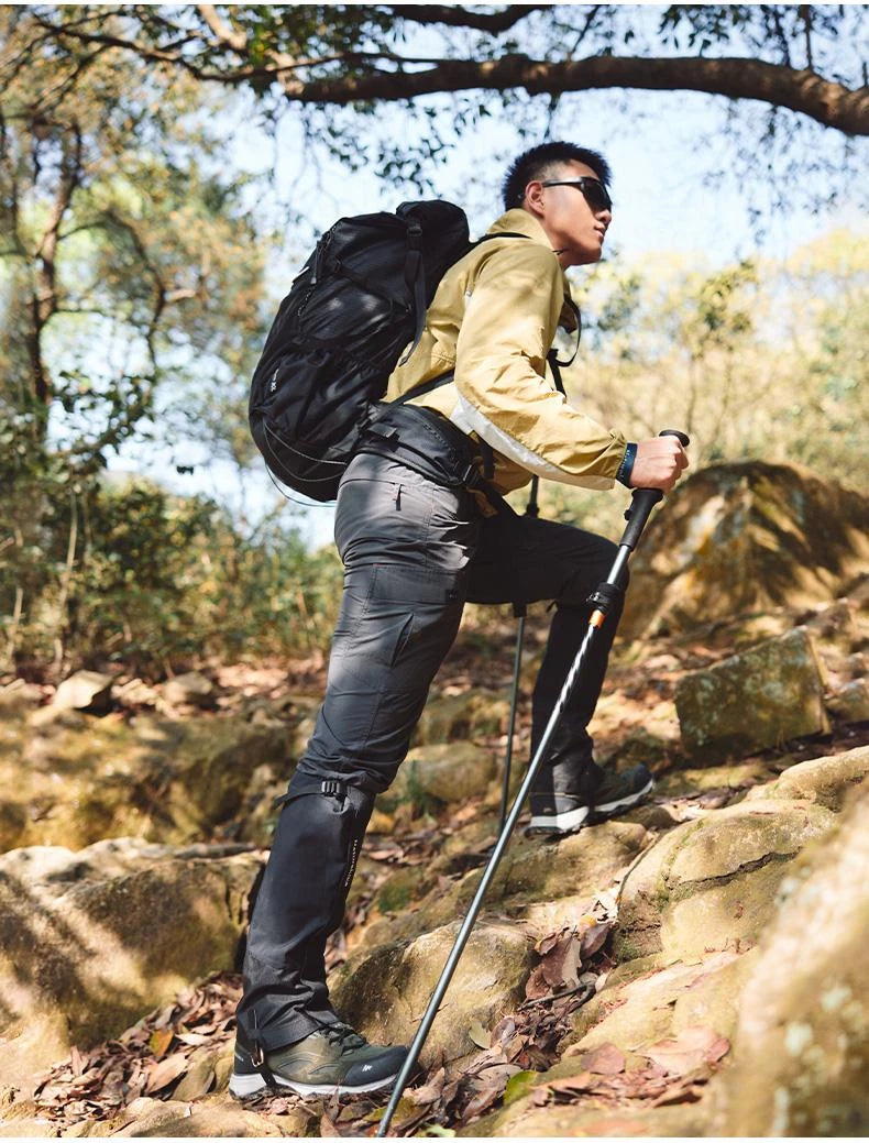 Naturehike 5-Section Walking Stick Pole Carbon Fiber Aluminum Alloy Folding Teleskopic Ultralight Trekking Hiking Canes UL Pro