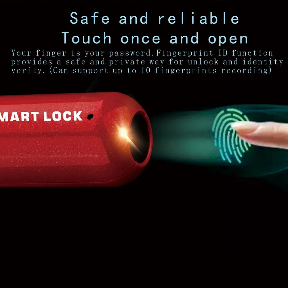 fingerprint padlock