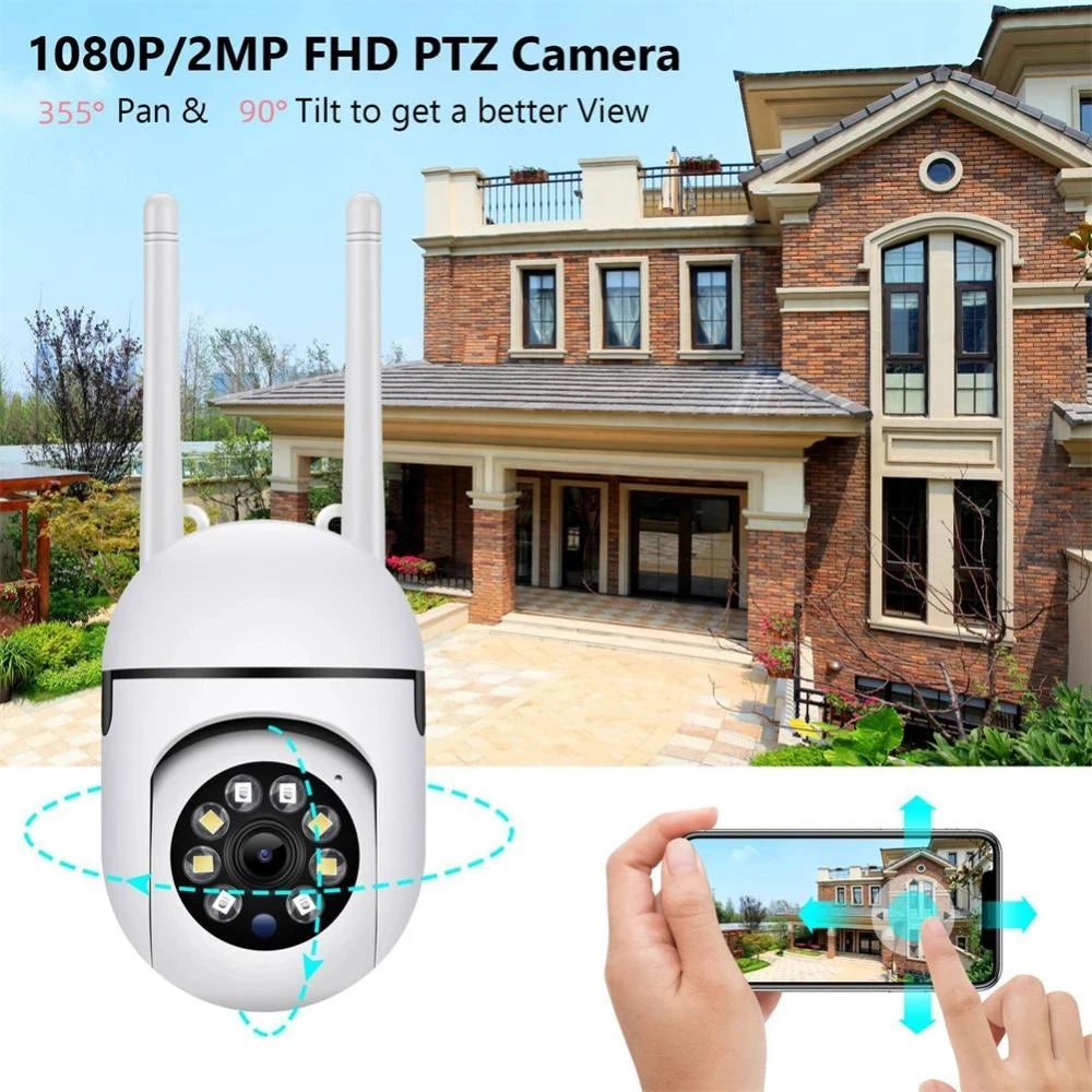 Wifi Camera YCC365 Plus Smart 4X Digital Zoom AI Human Detect Wireless Camera Security Surveillance CCTV With 1080P IP Camera