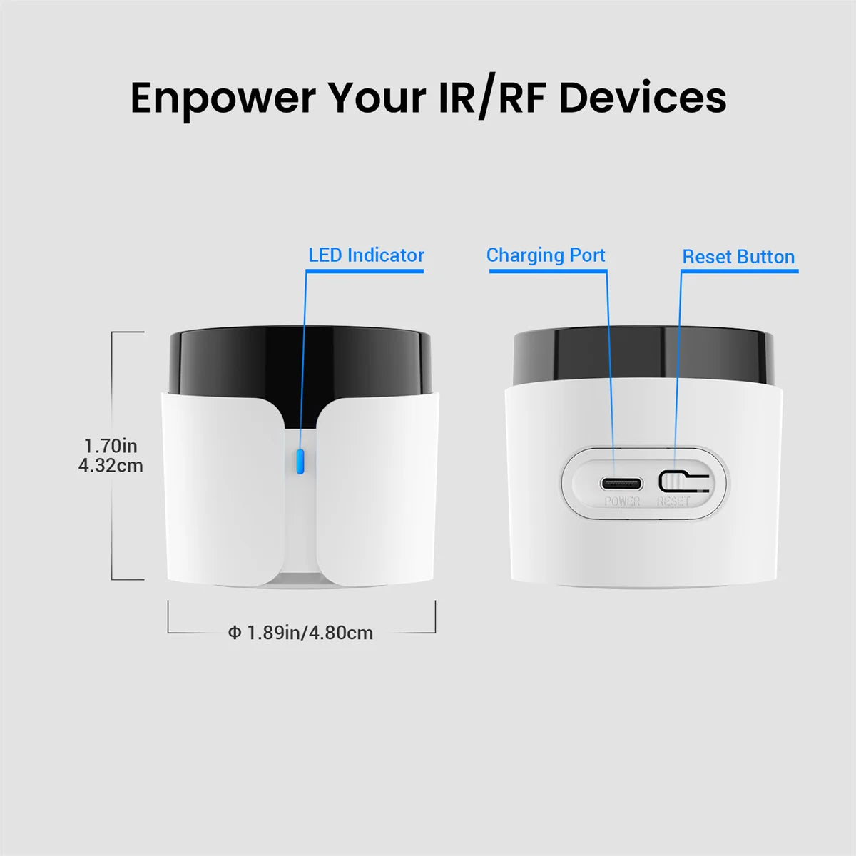 BroadLink RM5 PLUS Smart Remote Control Wifi RF IR Bluetooth Hub Controller Timer Voice Control Work For Alexa Google Assistant