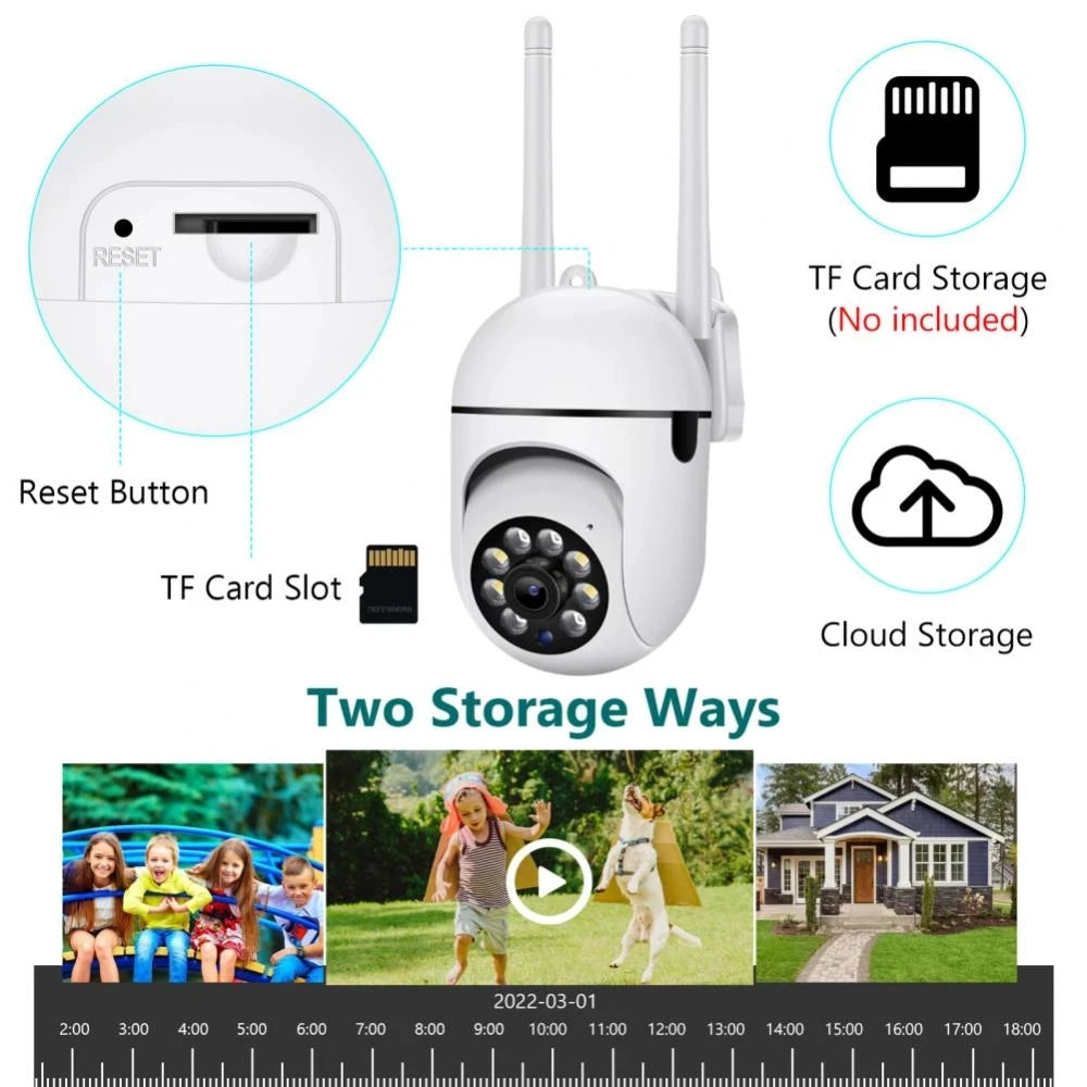 Wifi Camera YCC365 Plus Smart 4X Digital Zoom AI Human Detect Wireless Camera Security Surveillance CCTV With 1080P IP Camera