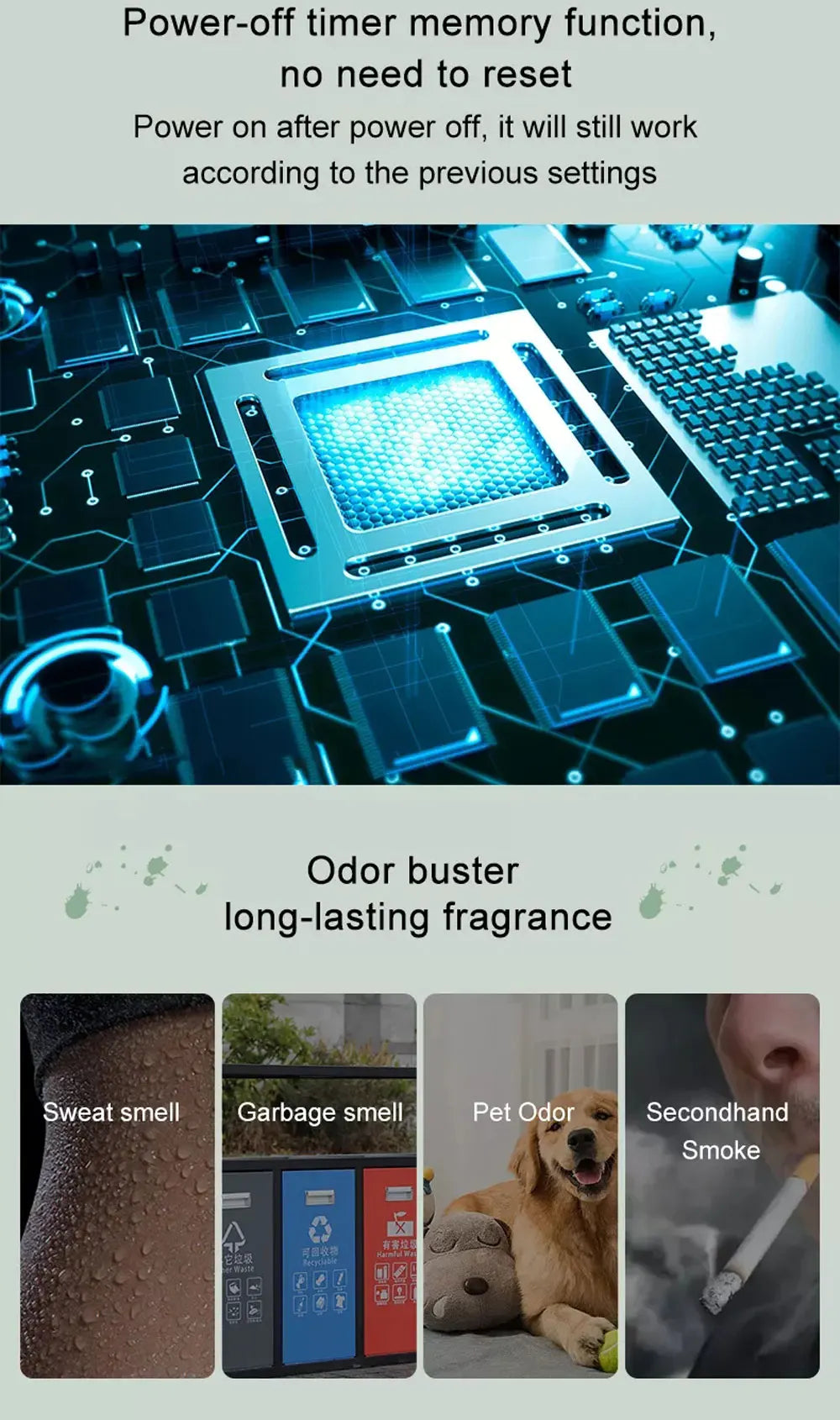 500ML Capacity Fragrance Diffuser Smart Scent Air Machine For Home Professional Waterless Essential Oil Diffuser Air FreshenerElectric DiffusersGoWisse.com