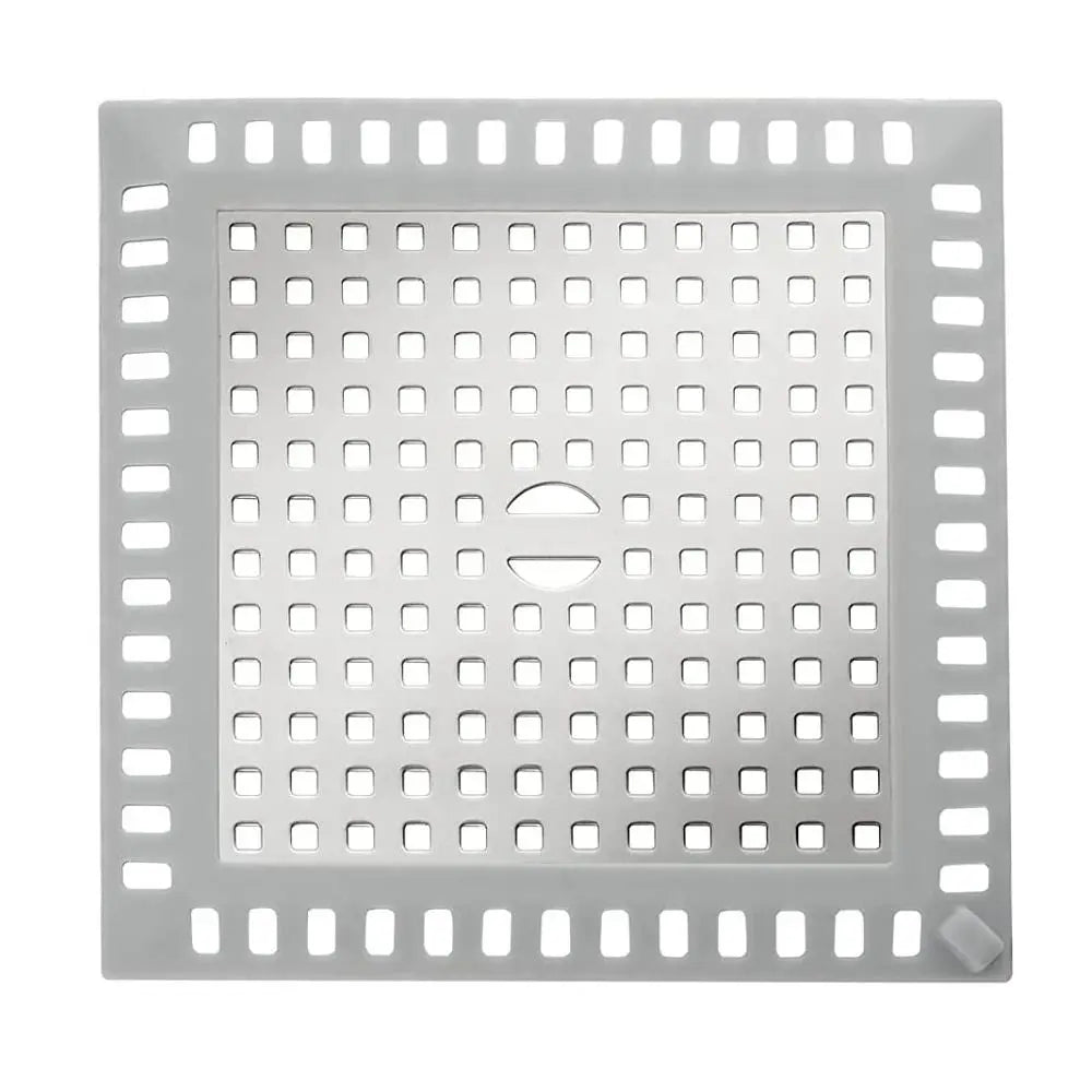 Shower Drain Cover Hair Catcher Drain Filter Bathroom Protector Stainless Steel Sink Strainer Drain Filter Bathtub Hair Catcher