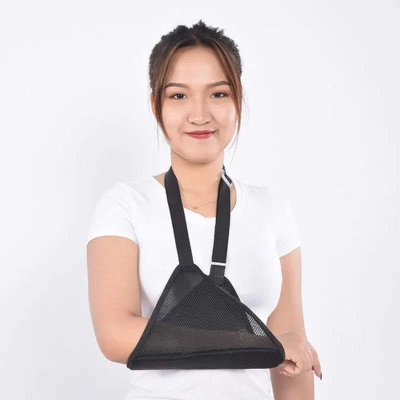Premium Arm Sling & Forearm Support Brace - Adjustable Shoulder/Elbow Immobilizer with Breathable Mesh & Padded Comfort