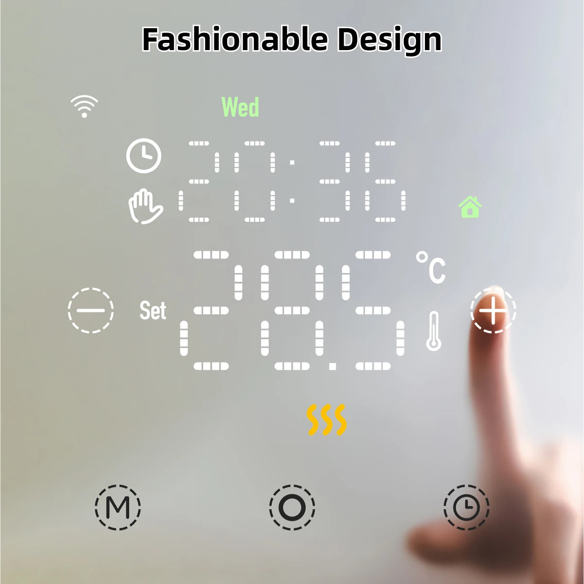 Smart Home Thermostat WiFi Heating Water/Gas Boiler Tuya RF433 Wireless Battery Powered Temperature Controller Alexa Google Home