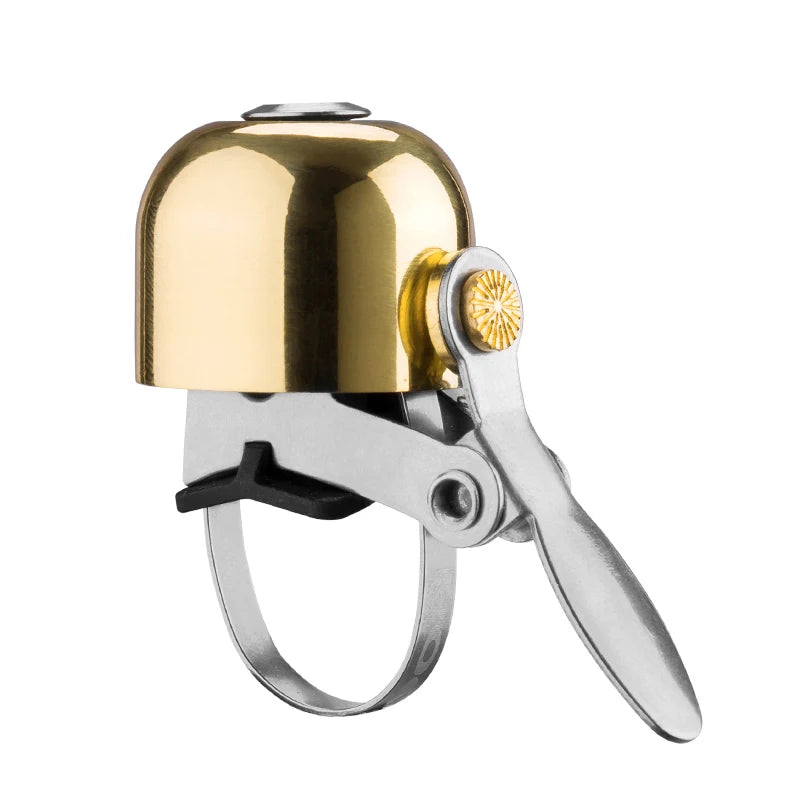 ROCKBROS Steel Copper MTB Bike Ordinary Bell Clearly Sounds Riding Bike Safety Horn Ultralight Cycling Bell Bicycle Accessories