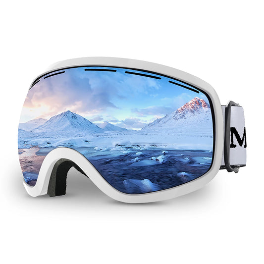 Ski Goggles,Winter Snow Sports with Anti-fog Double Lens ski mask glasses skiing men women snow goggles M3