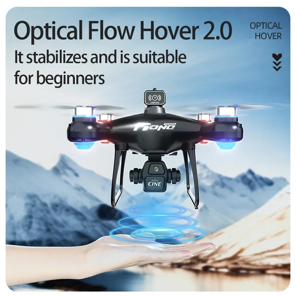 E55 Air Screen Control Drone Professional Wide RC Dron HD 4K Camera Foldable Helicopter Aircraft Quadcopter Drone Kid Gift Toys