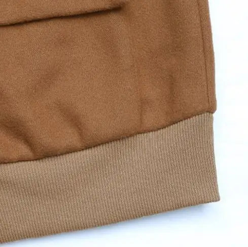 Women's Jacket Autumn Winter New Solid Color Baseball Collar Long Sleeve Casual Pocket Design Single-Breasted Daily Jacket