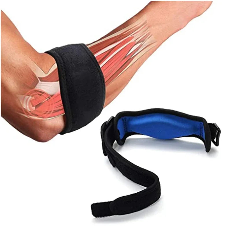 1Pcs Adjustable Elbow Support Basketball Tennis Golf Elbow Strap Elbow Pads Lateral Pain Syndrome Epicondylitis Braces Sports