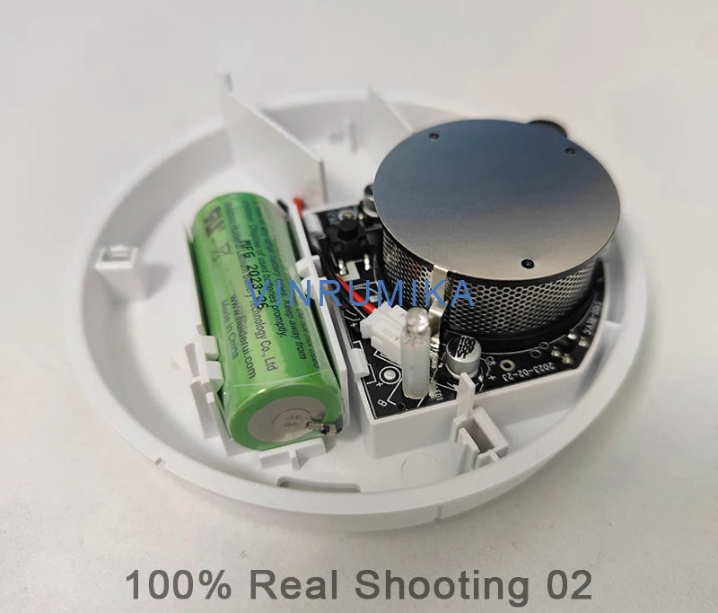 Built-in 10 Year Battery Smoke Detector WiFi Function Tuya Smart Home Parlor Child Room Kitchen Shop Fire Sound Alarm SensorSmoke DetectorsGoWisse.com