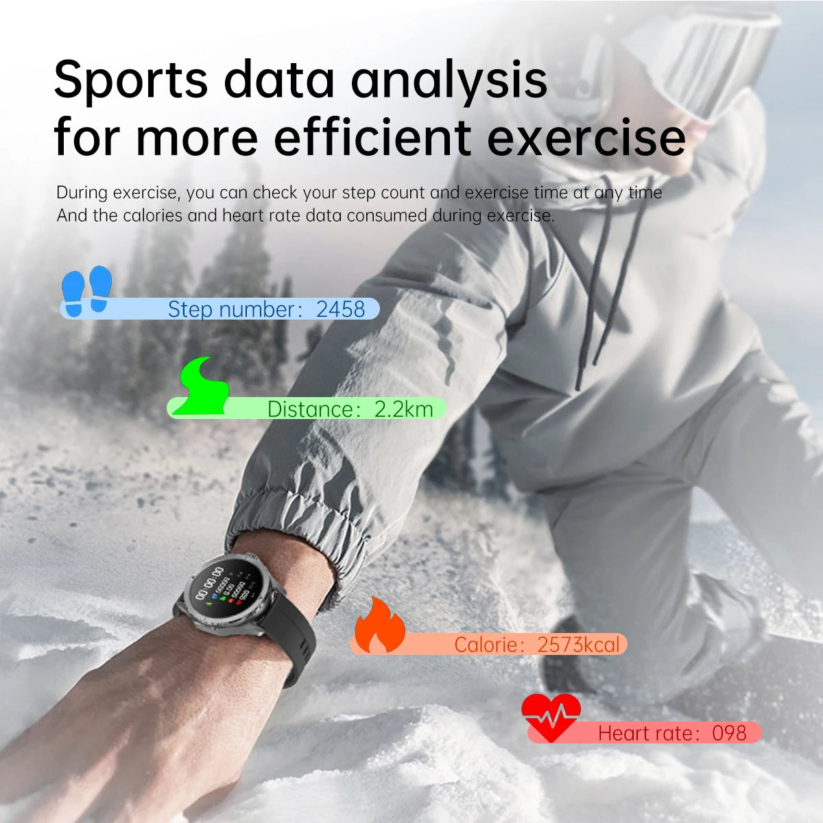 New For Xiaomi S4 Ultra Outdoor Sport Men HD AMOLED Display GPS Track Altimeter Heart Rate Bluetooth Call Waterproof Smart Watch