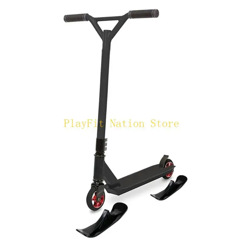 242F 1 Pair Kids Ski Board for Scooter Snow Sled Scooter Sled Sliding Ski Snowboard