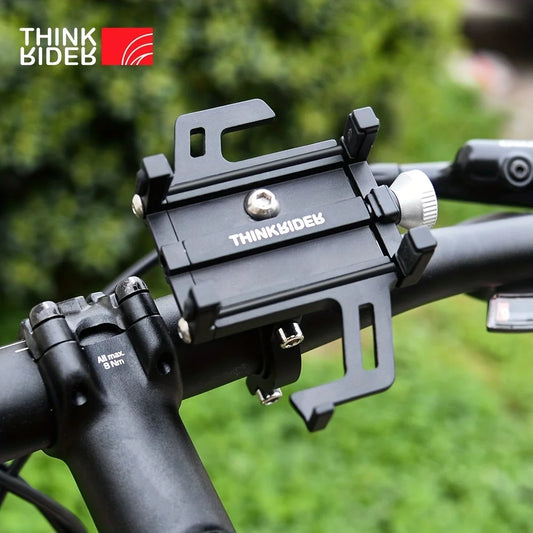 ThinkRider Bicycle Mobile Phone Rack Aluminum Mountain Road Car Navigation Takeout Rider Driving Special Support