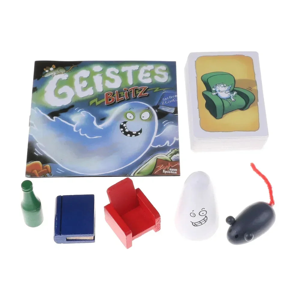 Geistes Blitz Family Party Fun with Ghost Blitz Board Game, New and Very Popular Indoor Game