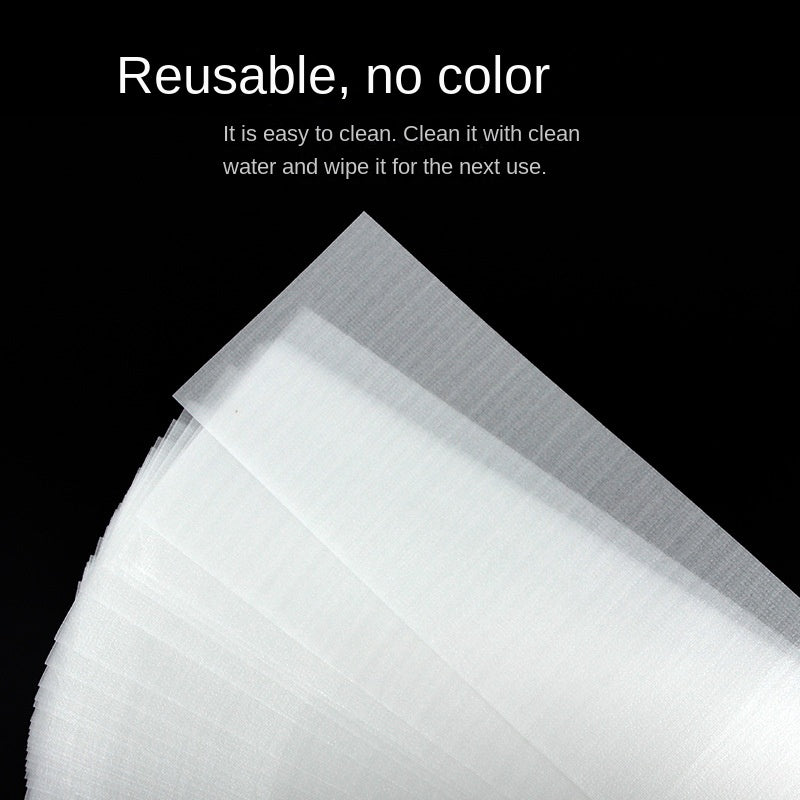 50PCS/100PCS Disposable Hair Dye Foam Paper Professional Hair Coloring Highlighting Strips Tools