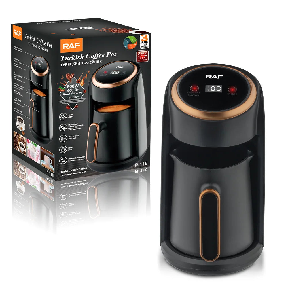 Electric Coffee Boiler 600W Portable Coffee Maker 300ML Turkish Coffee machine