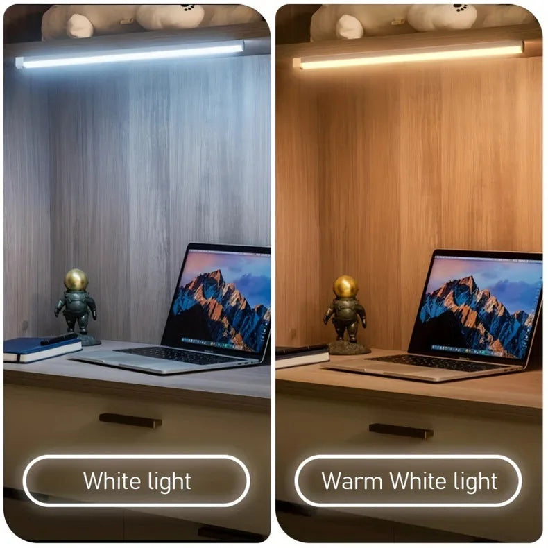 Motion Sensor led Light Wireless LED Night Light Type C Rechargeable Light Cabinet Wardrobe Lamp Staircase Backlight For Kitchen