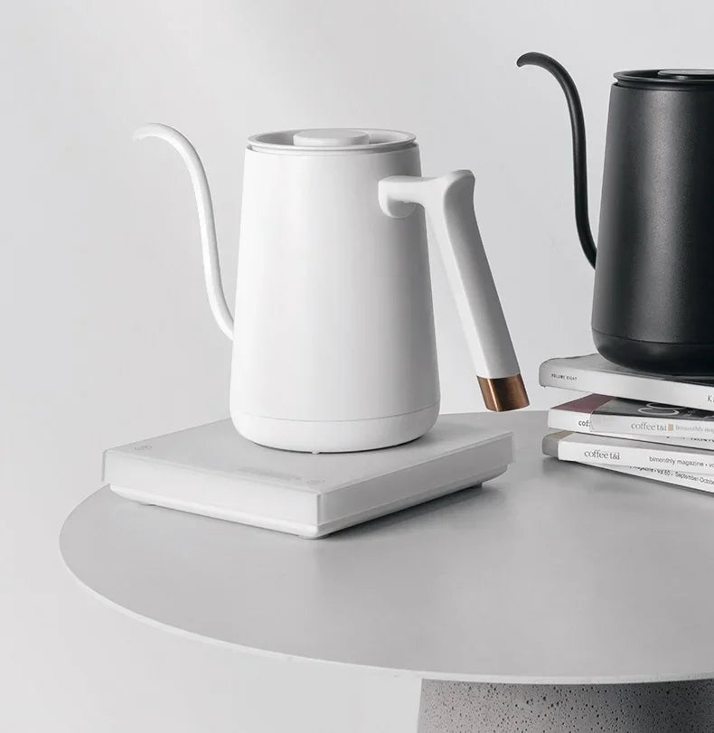 Timemore Fish Smart Electric Pour Over Kettle 600ml 220v Fine Mouth Temperature Control Customize Hand Brew Coffee Pot