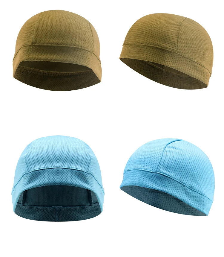 Solid Beanie Hat Soft Caps for Autumn Men Outdoor Cycling Breathable Quick-dry Keep Warm Ear Protected Melon Beanies Women Hat