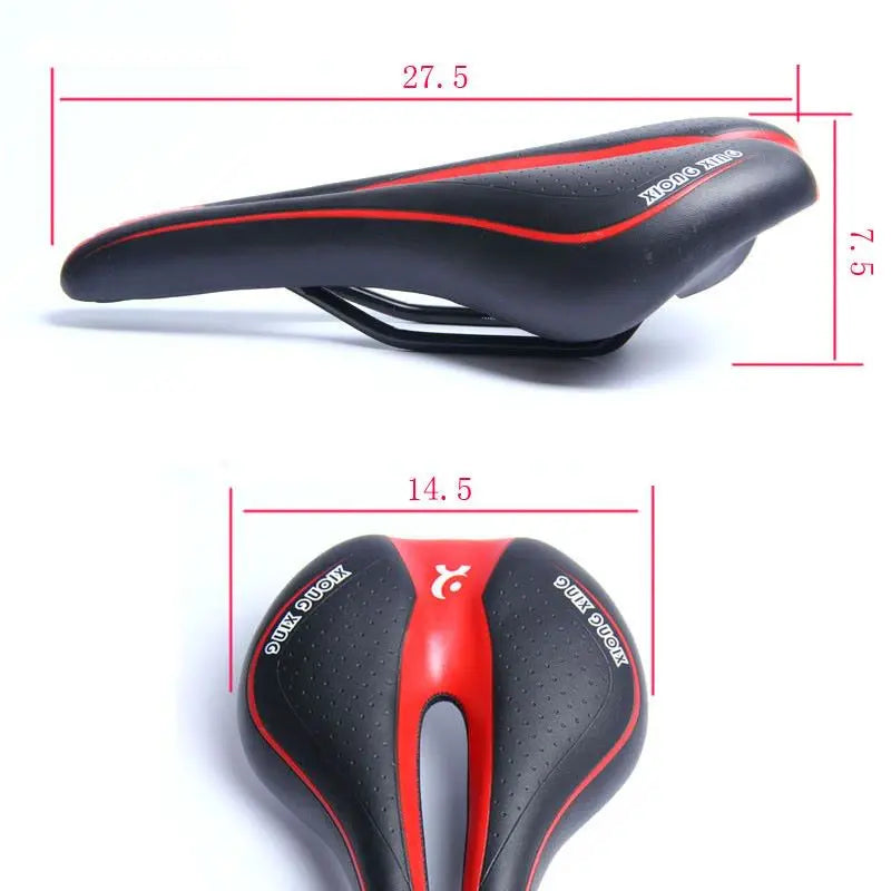 Bicycle Mountain Bike Saddle Hollow Super Comfortable Road Mountain Bike Sports Soft Seat Cushion Replacement Bike Seat