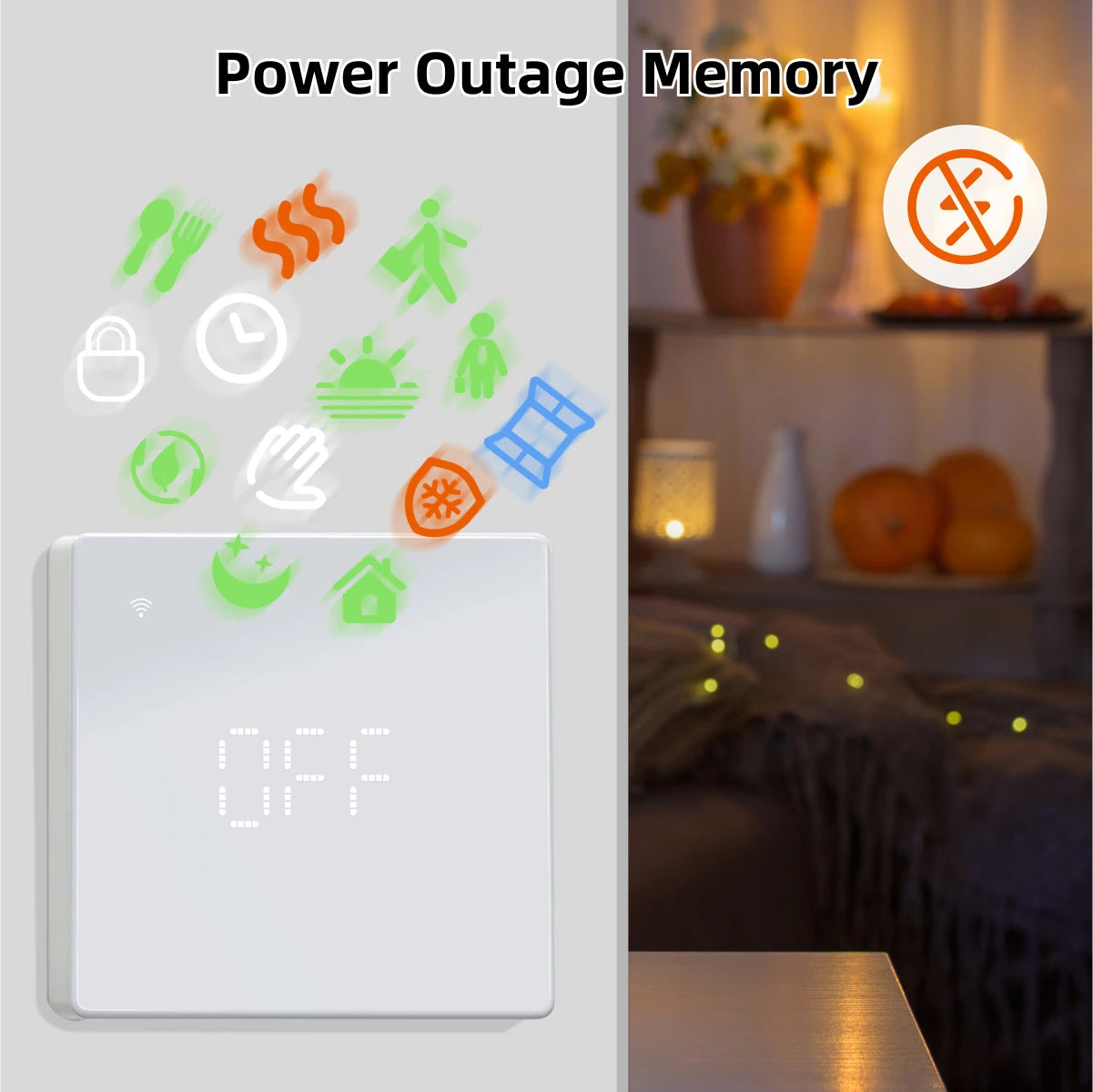 Smart Home Thermostat WiFi Heating Water/Gas Boiler Tuya RF433 Wireless Battery Powered Temperature Controller Alexa Google Home
