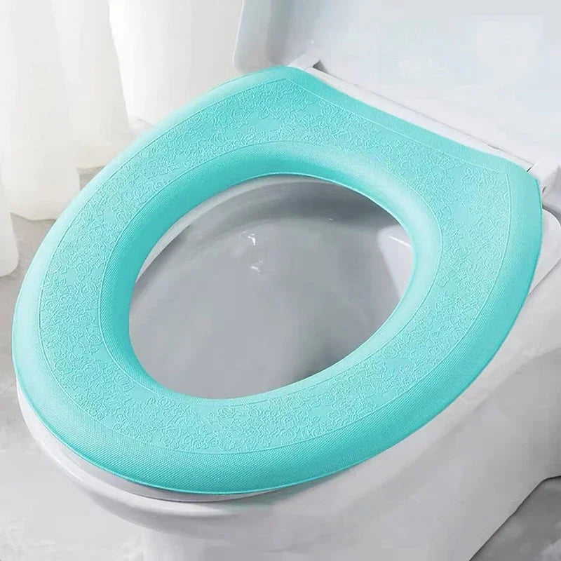 O-shape Toilet Seat Cover Washable Closestool Mat Toilet Cover Accessories