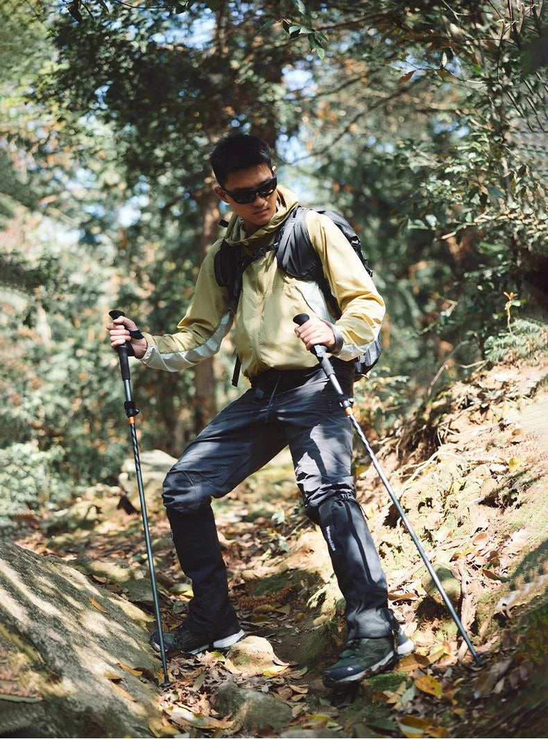 Naturehike 5-Section Walking Stick Pole Carbon Fiber Aluminum Alloy Folding Teleskopic Ultralight Trekking Hiking Canes UL Pro