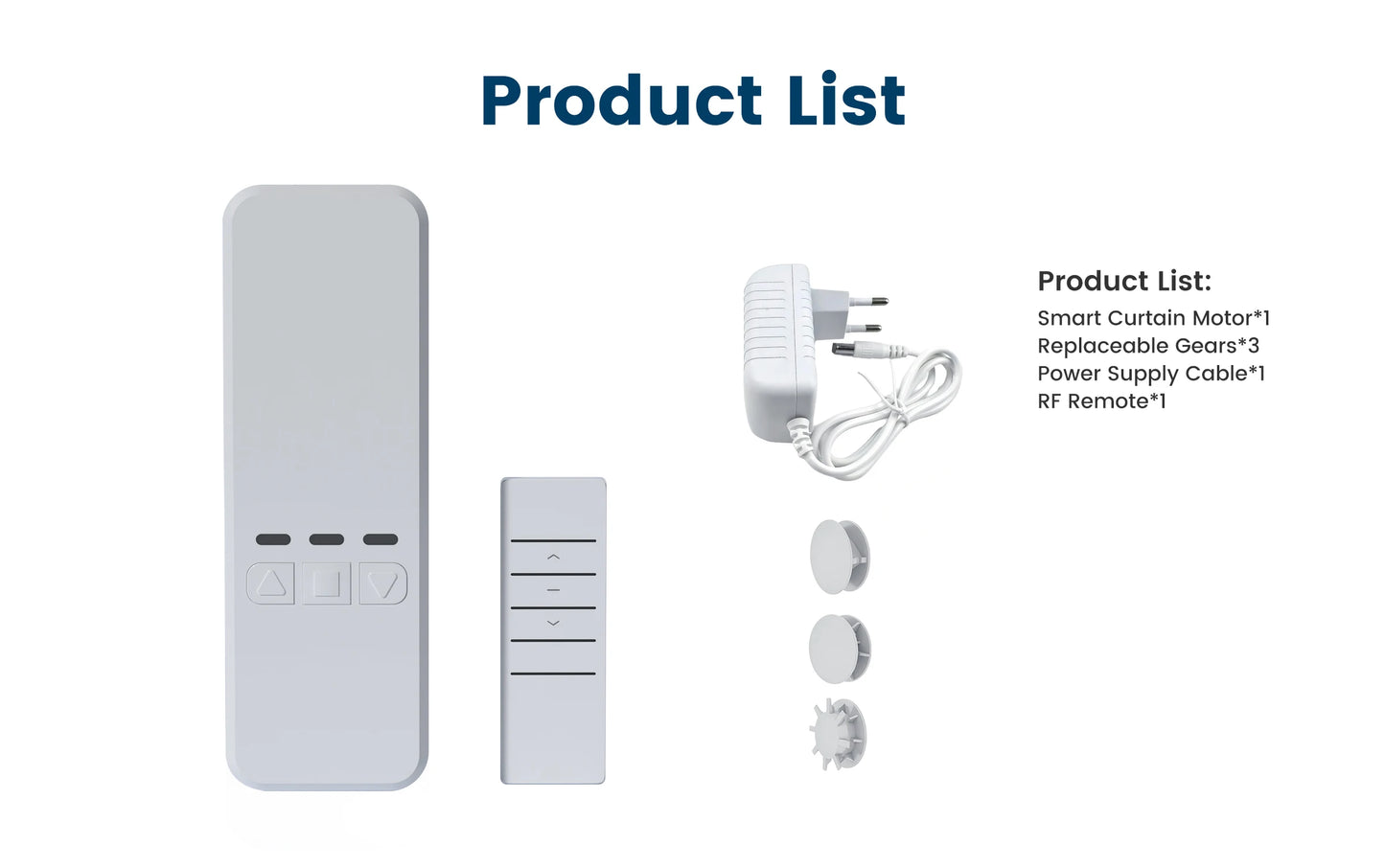 GIRIER Smart Curtain Motor WiFi Motorized Roller Shade Motor for Blinds Works with Alexa Google Home Assistant Supports Tuya APP