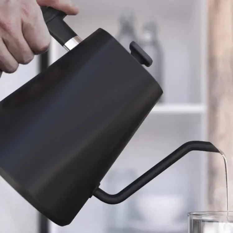 Intelligent Temperature Controlled Hand Brewed Coffee Pot Stainless Steel Fine Mouthed Electric Heating Water Insulation Kettle