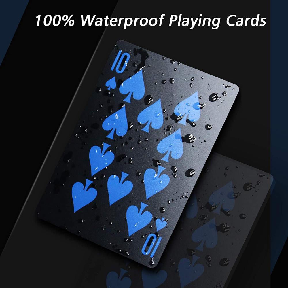 Premium Waterproof PVC Playing Cards with Box - Perfect for Parties, Games, Cardistry & Magic Tricks!