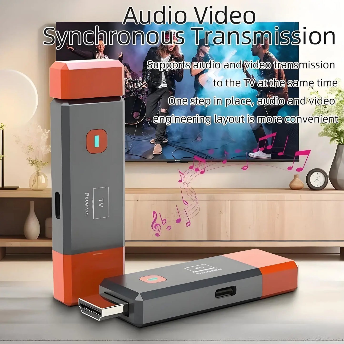 Wireless HDMI Video Transmitter and Receiver Extender