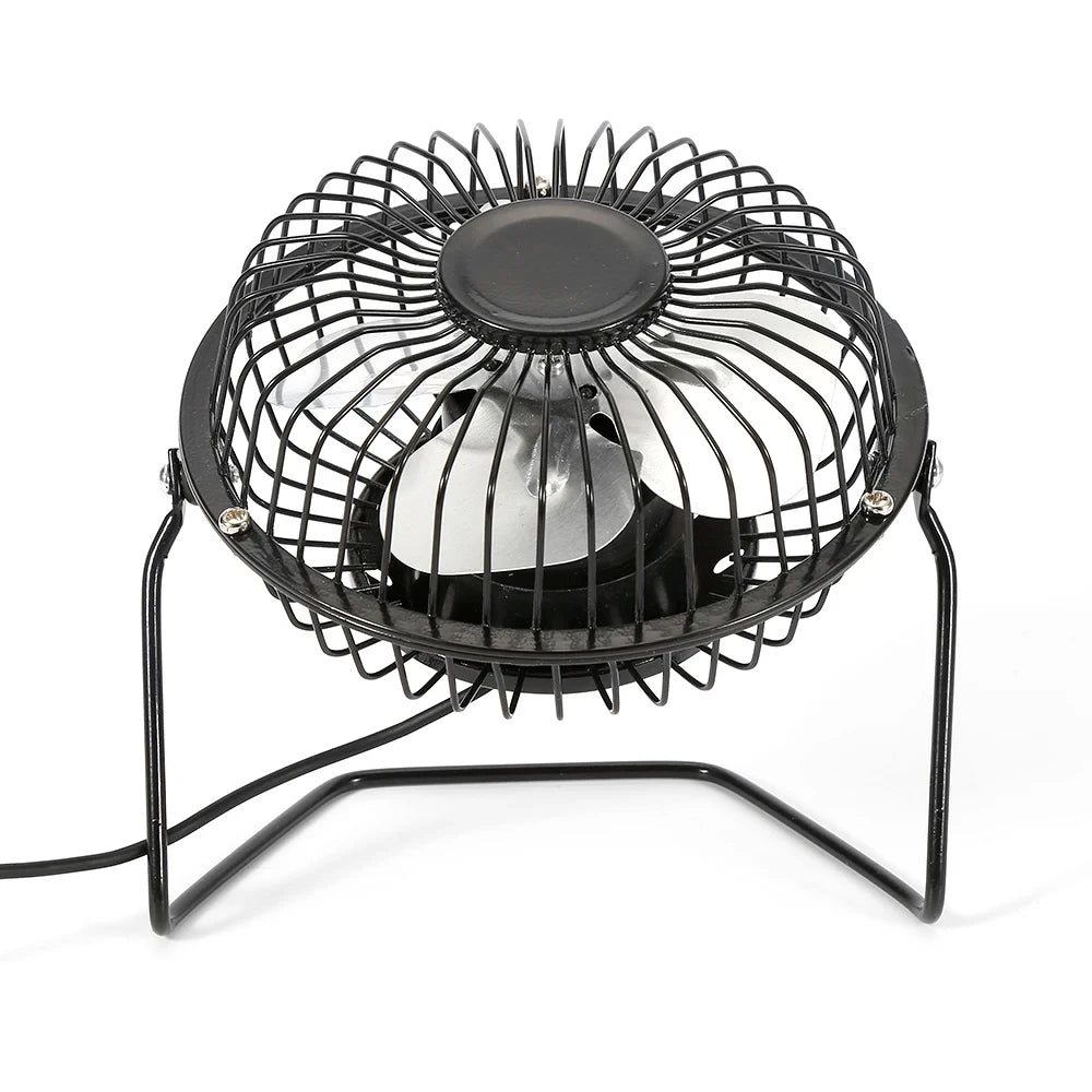 4-inch USB Strong Wind Silent MINI Fan Desk 360 Degree Rotatable Summer Cooling Portable Fan for Laptop Notebook Ofiice