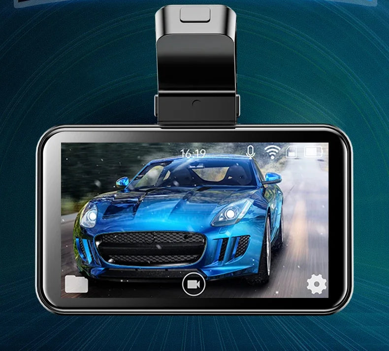 WIFI DVR Recorder Dashcam 1440P Dash Car Dash Cam Camera Dual Lens Built In G-Sensor Loop Recording Parking Monitoring