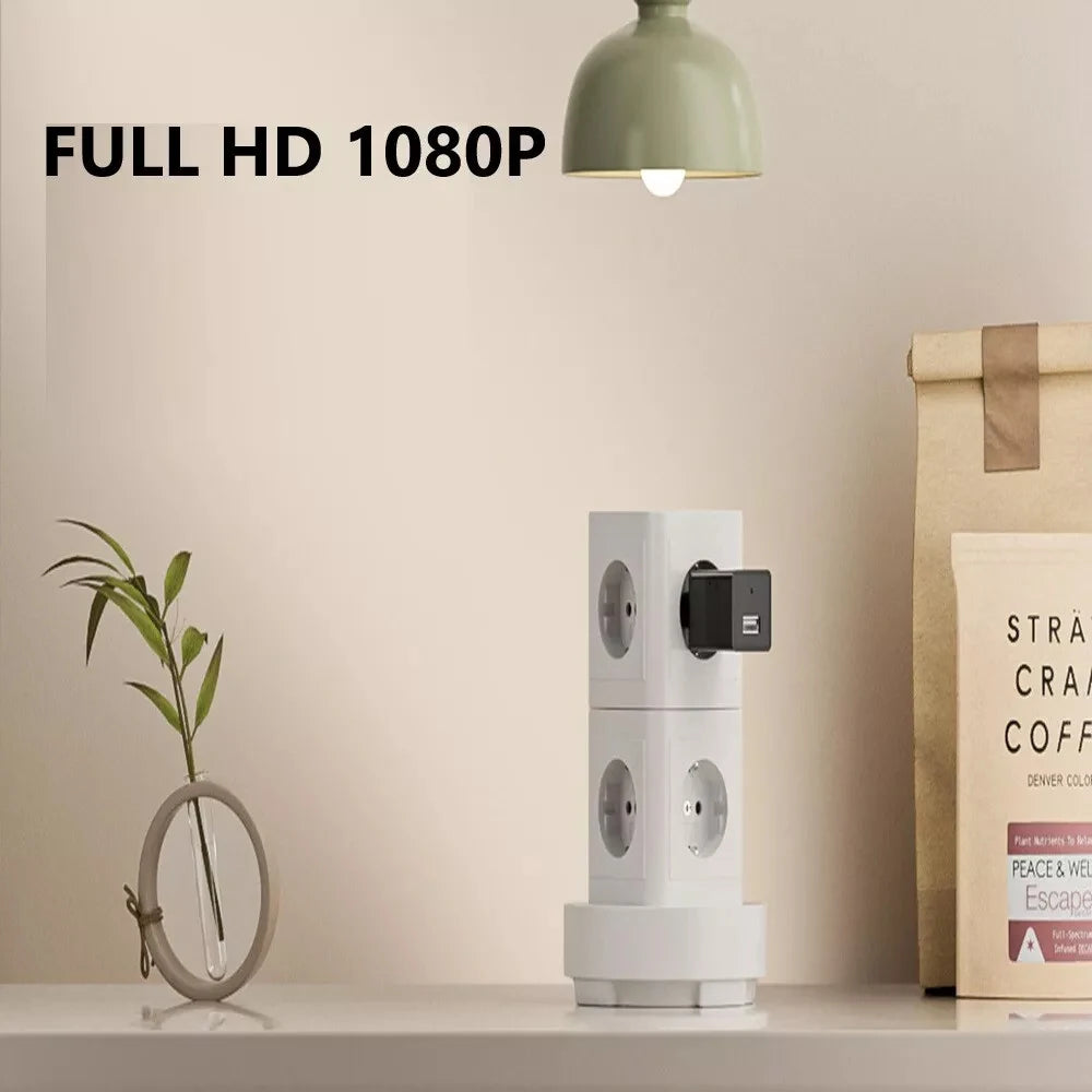 1080P HD Mini Wifi Camera Invisible Espia Cam Night Vision Micro Camcorder 150° Wide Angle IP Webcam Remote Monitoring Magnetic
