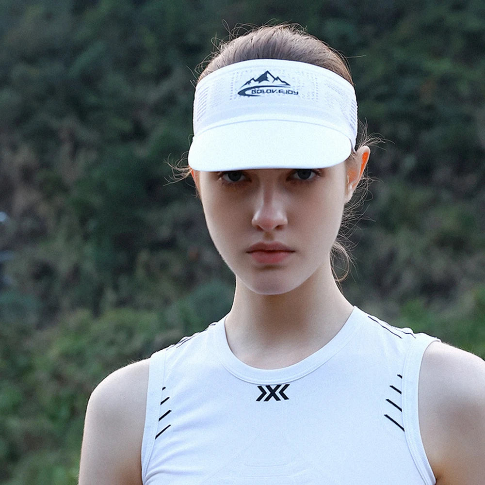 Cooling Stretchy Visor Unisex Visor Hat for Men and Women No Slip Band Lightweight Performance Running Sun Protection Visor