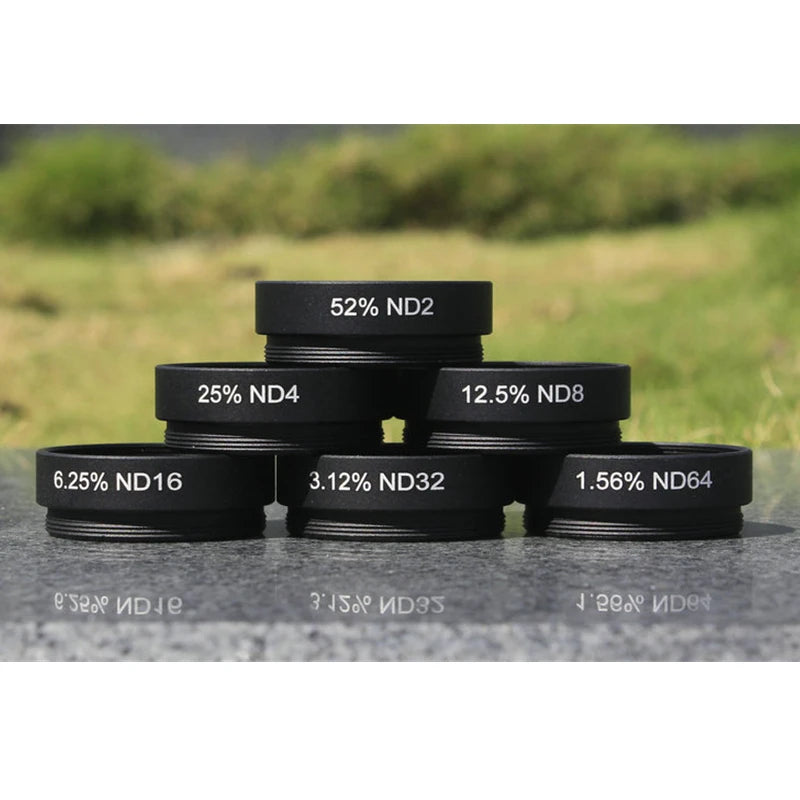 Agnicy Astronomical Telescope Accessories 1.25 Inch Filter Medium Gray Density ND2 ND4 ND8 ND16 ND32 ND64