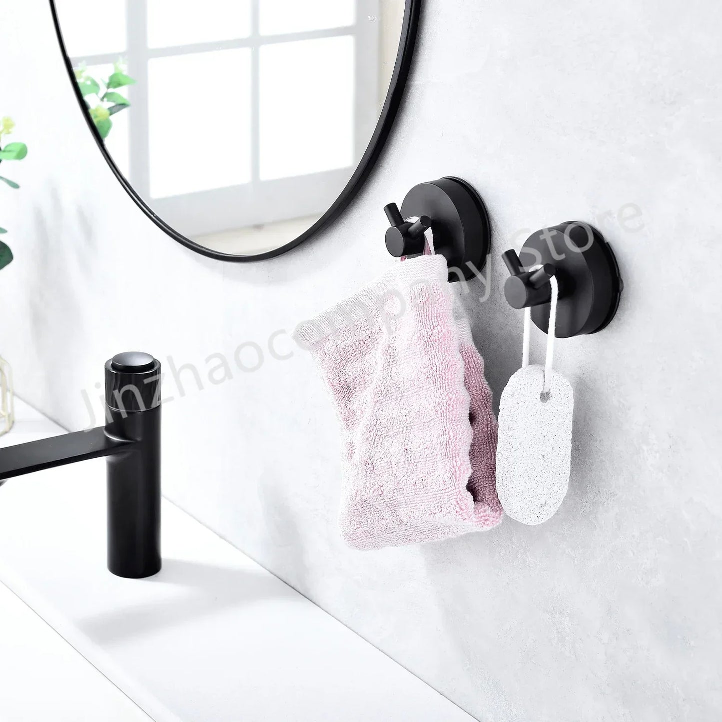 1/2/4pcs 5KGS Reusable Towel Hook Vacuum Suction Cup Hook Robe Hooks Kitchen Bathroom Home Suction Hook Hanger Accessories