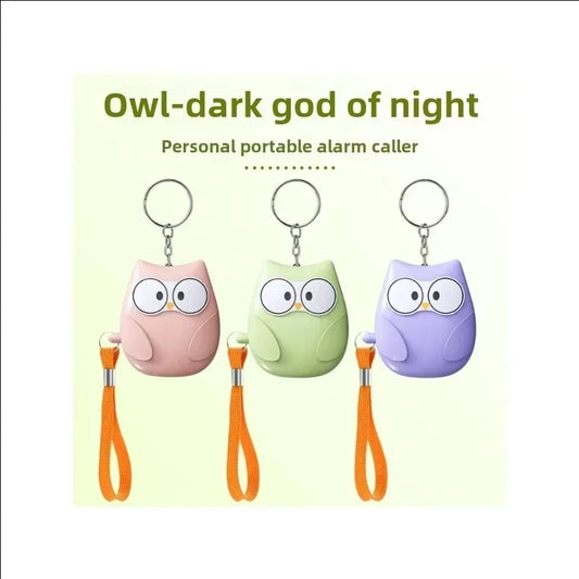 2025 Small and Easy To Carry Anti-attack Self-defence Alarm Rechargeable Battery Loud Key Chain 130db Personal Alarm