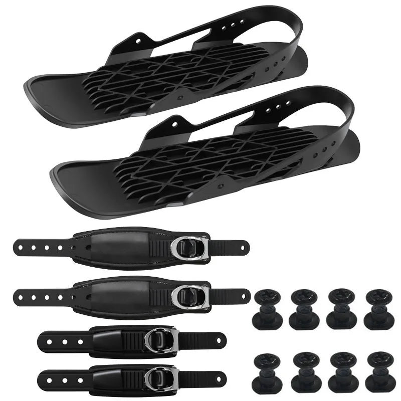 High Quality New Adjustable Skis Outdoor Ski Shoes Mini Ski Skates For Outdoor Snow Sports
