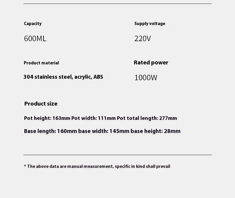 Timemore Fish Smart Electric Pour Over Kettle 600ml 220v Fine Mouth Temperature Control Customize Hand Brew Coffee Pot