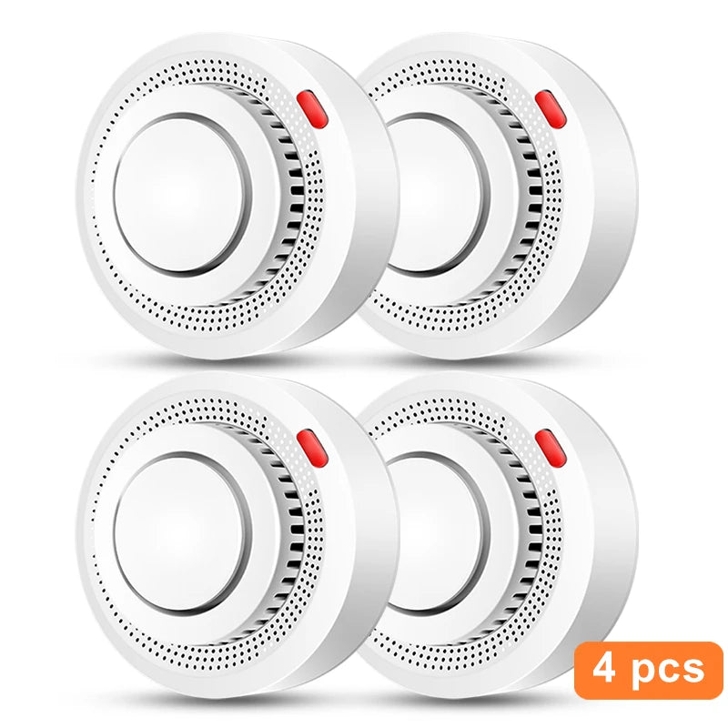 Tuya Smart WiFi Smoke Sensor Fire Protection Smoke Detector 85dB Sound Security System Firefighters Smartlife APP ControlSmoke DetectorsGoWisse.com
