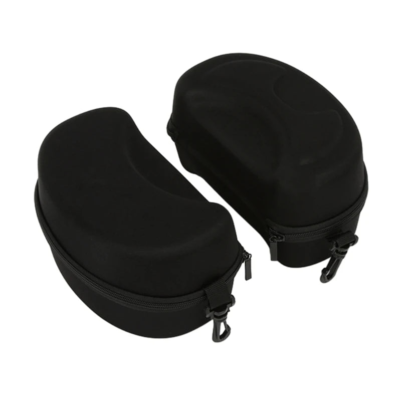Snowboard Goggles Case with Carabiner Sports Glasses Case, Snowboard Goggles Box EVA Protective Box for Snow Eyewears