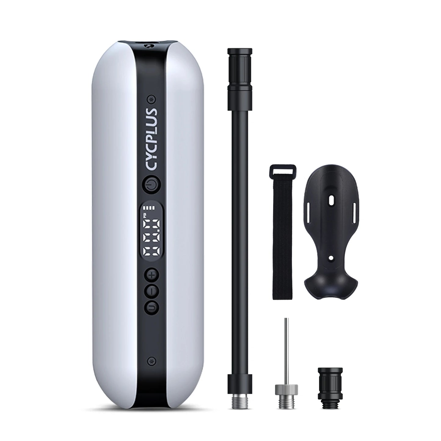 CYCPLUS Smart Air Pump Bicycle Accessories High Pressure Portable Inflator Power Bank Hand Pump for Bike Car Tyre MTB Foot Ball