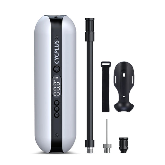 CYCPLUS Smart Air Pump Bicycle Accessories High Pressure Portable Inflator Power Bank Hand Pump for Bike Car Tyre MTB Foot Ball